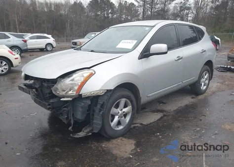 2013 Nissan Rogue S from USA, damaged, VIN JN8AS5MT2DW549190